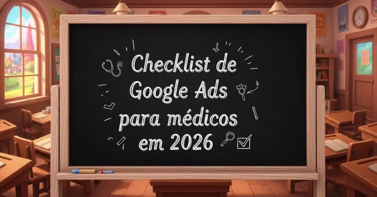 Checklist de Google Ads para médicos em 2025